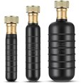 thumbnail image 1 of Drain Bladder Kit, 3 PCS Drain Cleaning Bladders Fits 1 to 6 Drain Pipe, Unclogs Stubborn Blockages in Main Drain & Sewer Line Bathroom Sinks, Shower, and Swimming Pool Drain with Water Power Black, 1 of 5