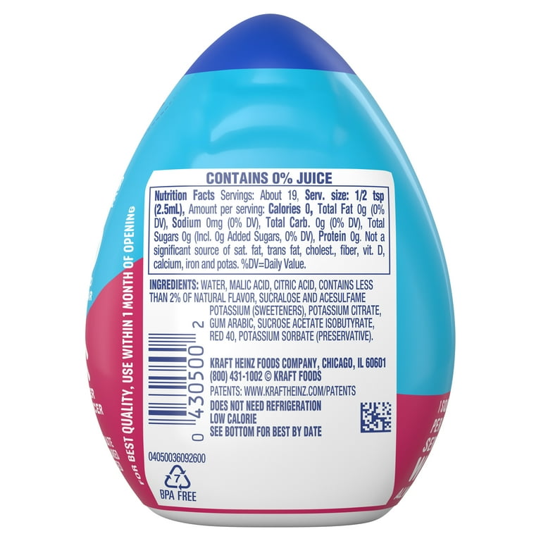 Mio Liquid Water Enhancer, Fruit Punch, 1.62 oz, 36-Pack - Walmart.com