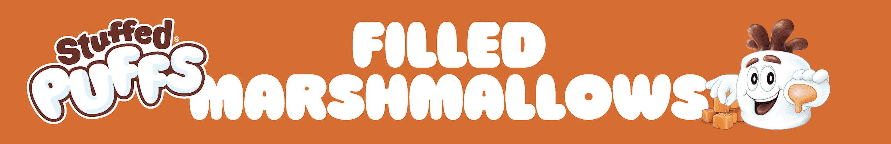 Stuffed Puffs Filled Marshmallows, Salted Caramel, 8.6 oz
