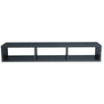 thumbnail image 4 of Estante Repisa Tv Flotante Soporte Minimalista 3 Divisiones Color Negro, 4 of 4
