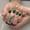 JML459 (glue type), variant on 26 New St. Patrick's Day Nail Art Green Clover Colored Nail Patch Removable Glossy Short Square Nail