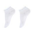 thumbnail image 2 of Under $5 Socks White Ladies' Solid Color Backless Grip Socks Yoga Ankle Sports Socks Ladies' Anti Slip Slippers Socks, 2 of 4