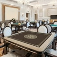 thumbnail image 4 of pstuiky Home Decor Mahjong Mat Reduction Mahjongg Table Mat Mahjong Accessories Tablecloth Game Poker Domino Game Game Mat for Card Board and Tile Games 70X70Cm, 4 of 5