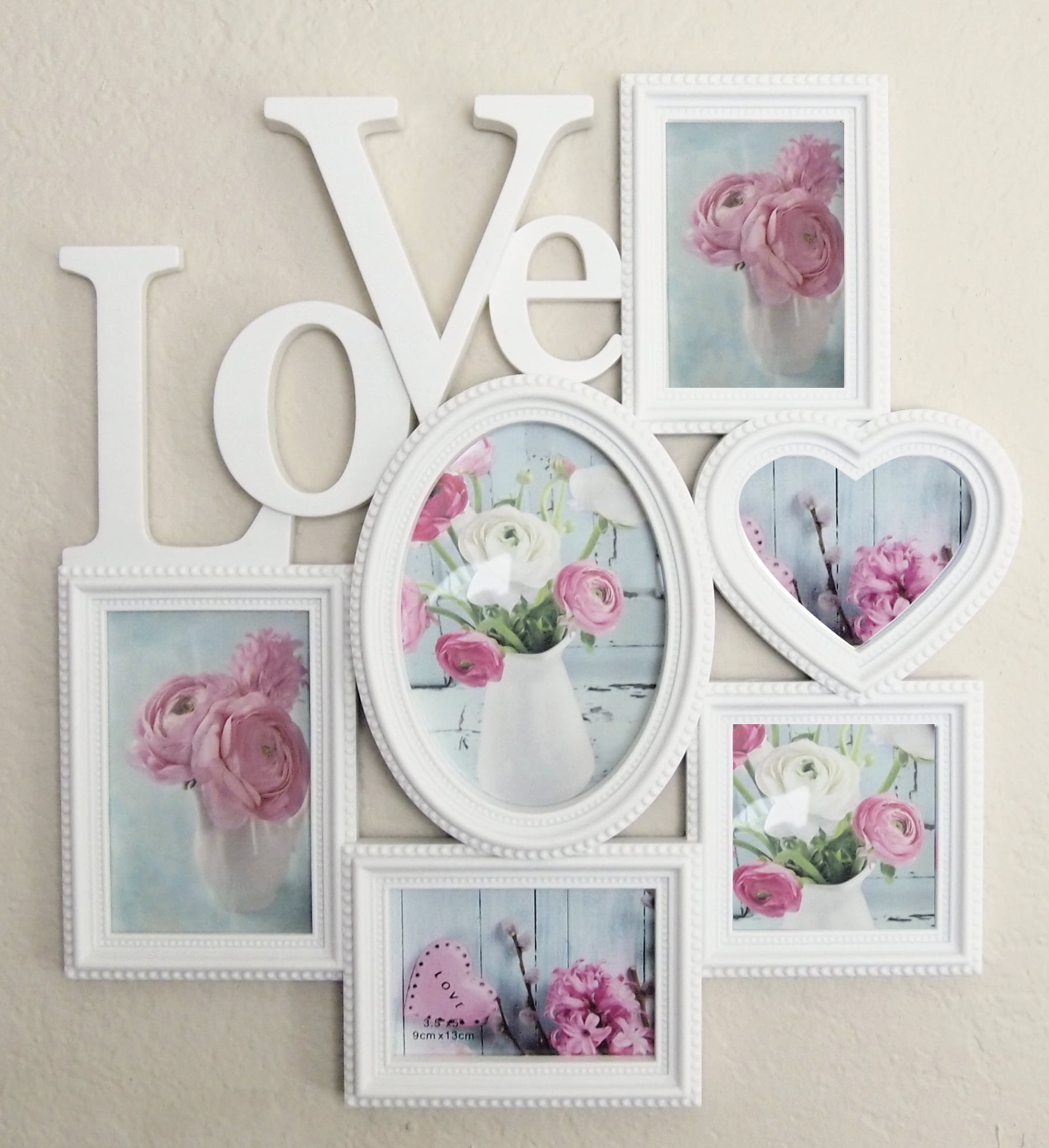 VAIY Photo Wall Child Heart Shaped Photo Wall Photo Frame Wall Hanging Creative Combination Color : B VAIY Photo Wall Child Heart Shaped Photo Wall Photo Frame Wall Hanging Creative Combination Color : B