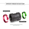 thumbnail image 5 of Supply Giant CNMS0034 1/2"""" Acoplamiento recto izquierdo/derecho de hierro maleable negro"", 5 of 5