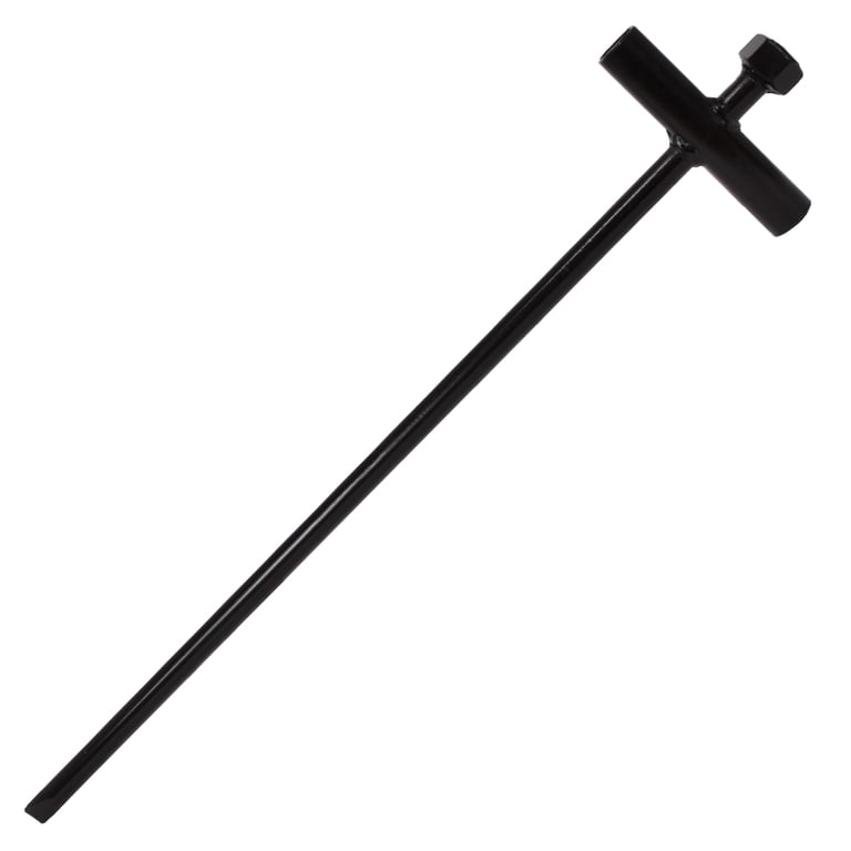 Ausable 15" Cable Trap Stake 1-Dozen Package With Heavy-Duty T-Driver