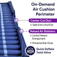 thumbnail image 3 of Proheal Bariatric Low Air Loss Alternating Pressure Air Mattress with Pump & Side Air Bolsters - Stages I-IV 36” x 80” x 8/11", 3 of 8