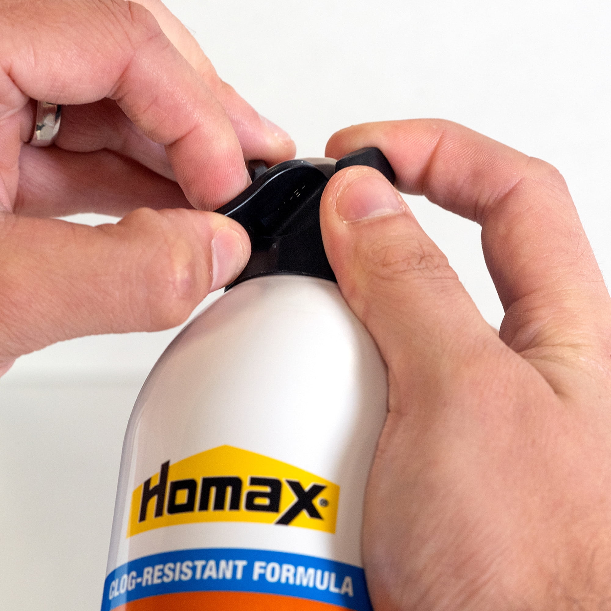 HOMAX Clog-Resistant Orange Peel/Knockdown Water-Based Texture Spray- 16 oz.