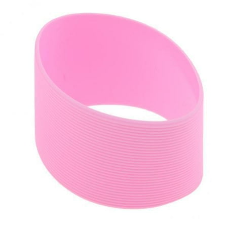 

GARENDE 6xOutdoor Silicone Round Non-slip Water Bottle Mug Cup Sleeve 6 Pcs