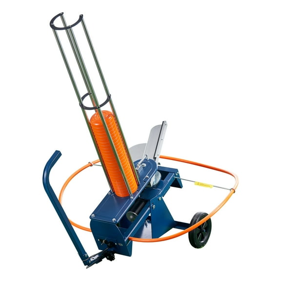 KFFKFF Automatic Clay Target Launcher with Adjustable Angle, Foot Pedal, and Pull Handle - Holds 75-80 Targets, Throws Over 55 Yards, Ideal for Shooting Practice and Sports