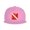 Pink, variant on Flat Bill Snapback Hats for Men Women Diver Down Flag Hip Hop Style Plain Baseball Cap Black
