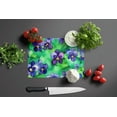 thumbnail image 4 of Wisconsin Wood Violets in Watercolor Glass Cutting Board Large 12 in x 15 in, 4 of 5