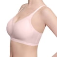 thumbnail image 3 of Vrorvz Lace Bra for Women Wireless Seamless Bras Solid Color Push up Breathable Bralette Womens Bralettes, 3 of 4