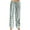 B, variant on Women Autumn Spring Plaid Printed Pants Full Length Long Trousers Sports Grid Pants