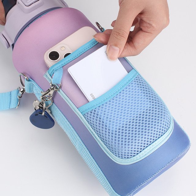 Bolsa Portahervidores 2000ml Keep Warm Cup Cover Anticolisión Keep Soft Bottle Bag (morado degradado) Likrtyny Para Estrenar