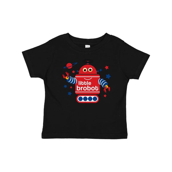 Inktastic Robot Little Brother Boys Baby T-Shirt