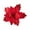 B, variant on 12PCS Artificial Poinsettia Flowers with Stems 11 Inch Glitter Poinsettia Christmas Tree Ornaments Xmas Flower Decorations for Wreath Garland Holiday Home Party Decor