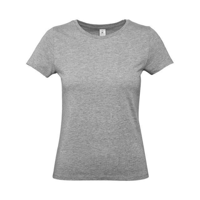 B&C - Camiseta básica para mujer (Gris Sport)
