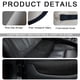 thumbnail image 3 of Funda para Asiento de Coche DXNQ 2 piezas Impermeable Suave Gris 140x77 cm, 3 of 6