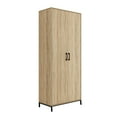 thumbnail image 2 of Sauder North Avenue Engineered Wood Storage Cabinet in Charter Oak Finish, 2 of 10
