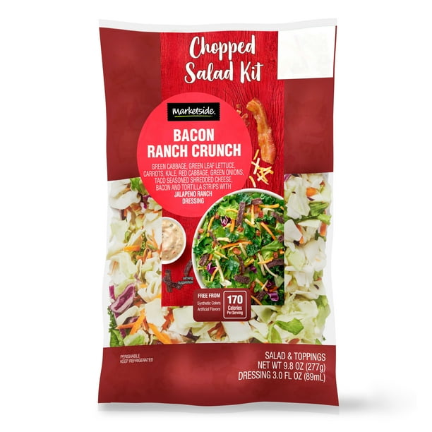 Marketside Bacon Ranch Crunch Salad Kit, 9.8 oz