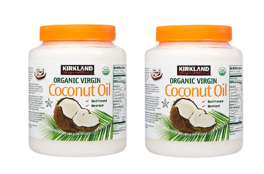 Kirkland Signature Organic Virgin Coconut Oil, 84 fl oz 2PK
