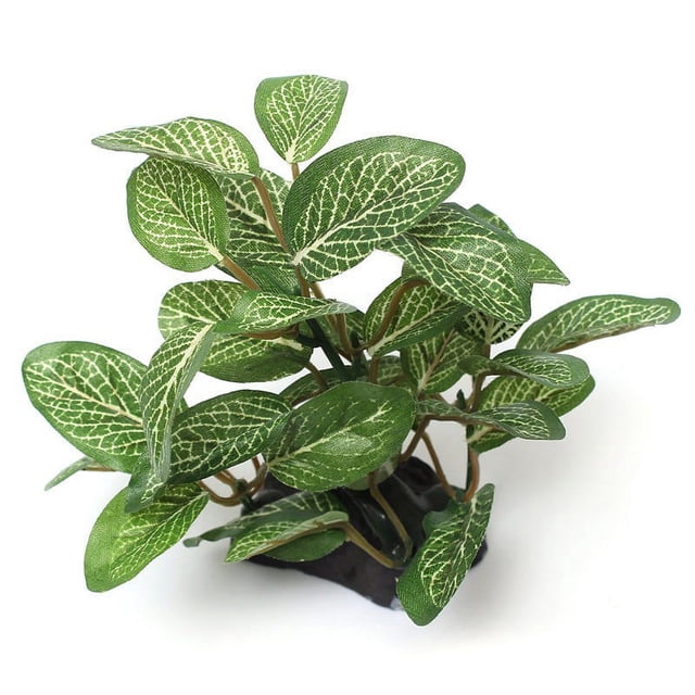 Lefu Aquarium Artificial Plant with Fake Wood Ornament Decoration Fish Tank Decor