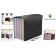 thumbnail image 2 of 24 Pockets Expanding File Folders Accordian File Organizer Storage Box, 2 of 5