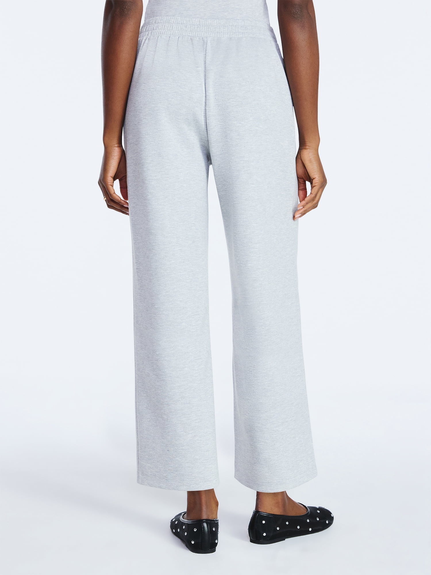 Scoop Women's New Scubaknit Cropped Pants, Sizes XS-4X
