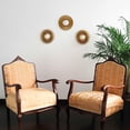 thumbnail image 4 of Espejos dorados para pared, paquete de 3, espejos de pared para decoración de habitaciones y decoración del hogar, espejos redondos dorados para decoración de paredes, espejos circulares, 4 of 5