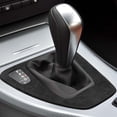 thumbnail image 2 of Suede Leather Car Gear Shift Panel Cover Trim for BMW 3 Series E90 E92 2005-2012, 2 of 7