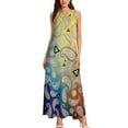 thumbnail image 2 of Paisley Sleeveless Dress Dresses Gala Dresses for Special Events, 2 of 6