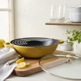 thumbnail image 2 of Staub Cast Iron Perfect Pan , Dutch Oven, 4.5-quart,  serves 4-5, Made in France, Citron, 2 of 9