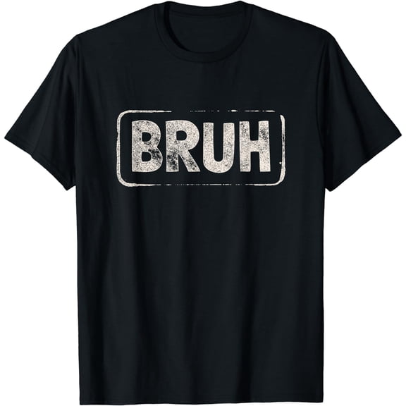 Bruh Gamer Slang Meme Design Short Sleeve T-Shirt