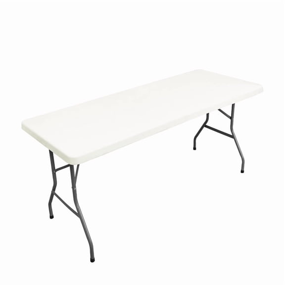 Namzi 1 Pack 120×58cm Stretch Tablecloth, Wrinkle Free Washable Elastic Table Cover, Waterproof Reusable Cloth for Indoor Banquet Wedding Party Outdoor Picnic Camping Dining Table Decor, White
