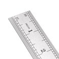 thumbnail image 3 of 8-inch (20cm) Stainless Steel Straight Ruler Inches and Metric Scale, 3 of 5