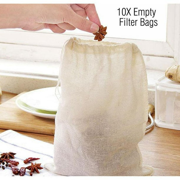 Cotton Soup And Fish Bag Can Be Used Repeatedly For Soup Filter