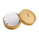 thumbnail image 3 of Pelota antiestrés en forma de bola de masa hervida, juguete novedoso para escritorio de oficina, linda y divertida para niños y adultos, cocinada al vapor Blanco, 3 of 8