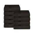 thumbnail image 1 of Lavish Touch 100% Cotton 650 GSM Hydrospun Pack of 72 Wash Towels - Charcoal, 1 of 6