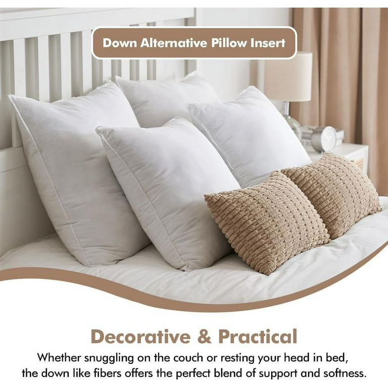 22 inch down pillow inserts discount