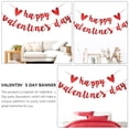 thumbnail image 2 of Miangastore Festive Atmosphere Red Glitter Banner 1Pack 6.7X3.1X0.4In, 2 of 8