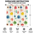 thumbnail image 2 of Blackout Kids Curtains,Colorful Polka Dot Pattern Childrens Insulated Curtains Set Of 2,Bedroom Essentials,Toddler Room Decor 42x84in(106x213cm), 2 of 4