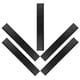 thumbnail image 2 of 5pcs Squeegee Replacement Rubber Professional Window Squeegee Refill Rubber Strip, 2 of 3
