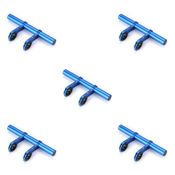 Extensor de manillar de bicicleta Advancent Doppelklemme Blau 5piezas