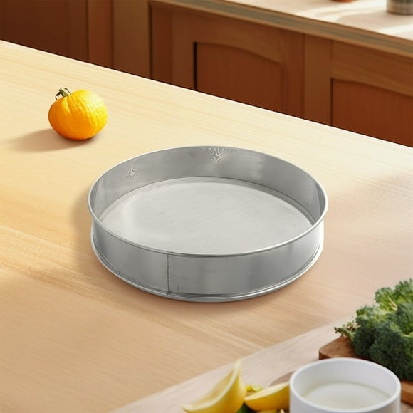 Suyin 40Cm 4 Mesh Stainless Steel Flour Sieve Kitchen Fine Mesh Filter Sieve// Filter