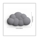 thumbnail image 5 of Reposamuñecas con teclado en la nube, de cuero suave, con espuma viscoelástica, para escribir fácilmente y aliviar el dolor, antiarrugas, G corto, 5 of 8