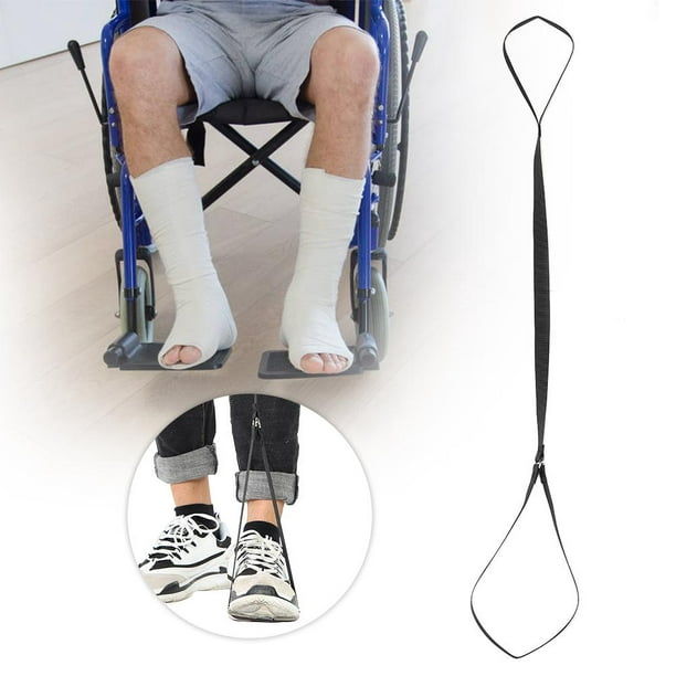 HURRISE Nylon Leg Lifter Strap With Foot Strip Mobility Aids Disability  Elderly, Leg Lifter Strap, Nylon Leg Lifter