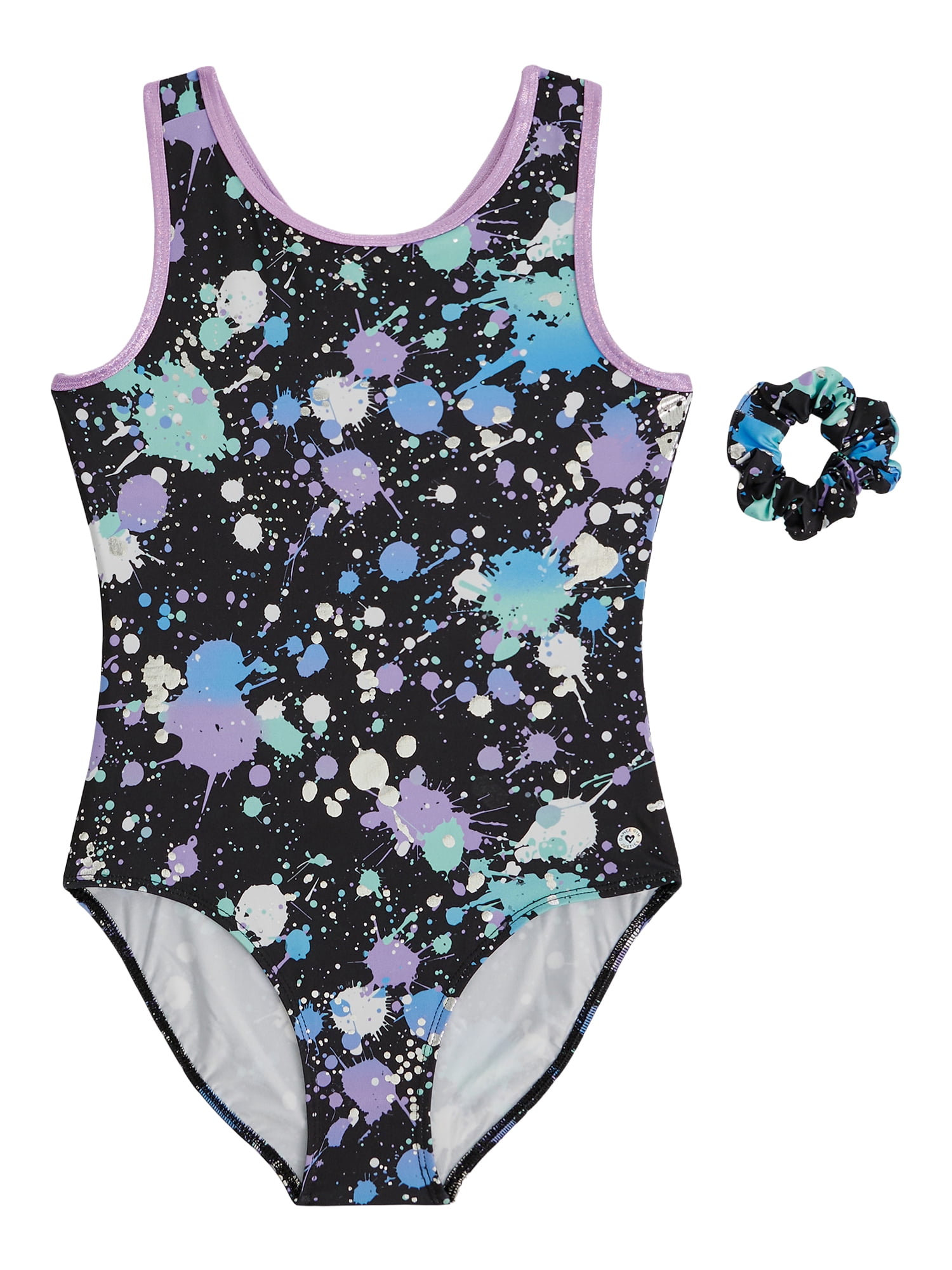 Justice Girls' Cap Sleeve Leotard, Sizes XS-XL