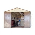 thumbnail image 5 of DuraMax 10.5 ft x 8ft Woodbridge Plus Plastic Vinyl Shed w/ Foundation Kit & Window, 5 of 22