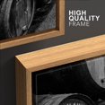 thumbnail image 4 of wall26 Framed Canvas Print Wall Art Set Retro Vintage Black &amp; White Wine Barrels Drinks &amp; Cocktails Food Photography Realism Decorative Rustic for Living Room, Bedroom, Office - 24"x36&q, 4 of 5